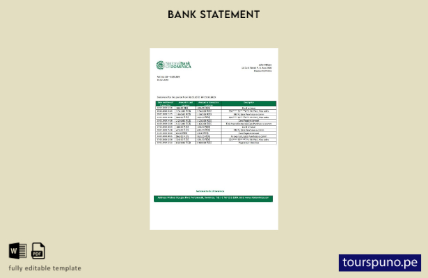 listo para imprimir plantilla de word   extracto bancario del Banco Nacional d 2