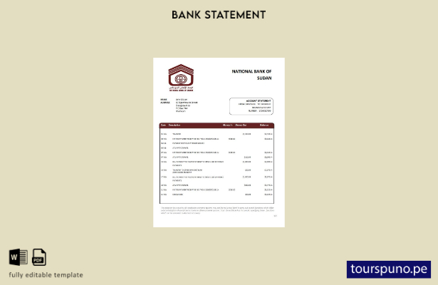 listo para imprimir plantilla de word   extracto bancario del Banco Nacional d 6