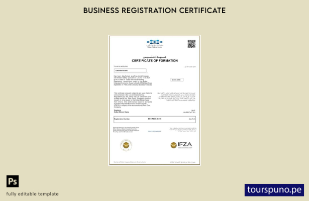 listo para imprimir plantilla de plantilla de Word y PDF del certificado de form