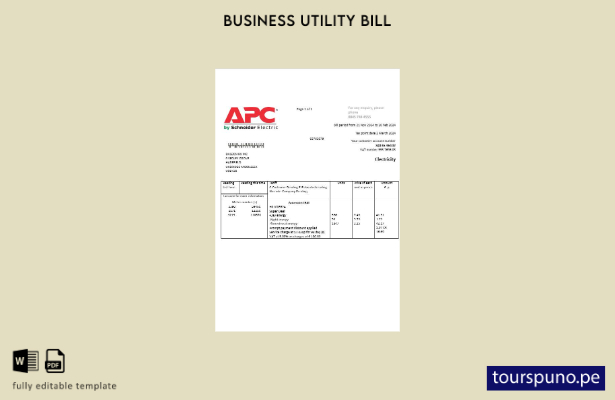 lista para imprimir plantilla de factura de servicios públicos de electricidad 8