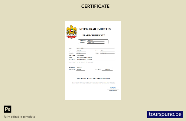 listo para imprimir plantilla de plantilla de Word y PDF del certificado de de 3