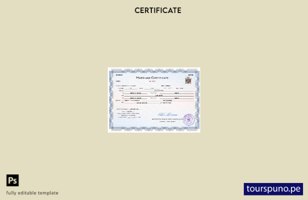 listo para imprimir plantilla de plantilla de certificado de matrimonio de Zambi