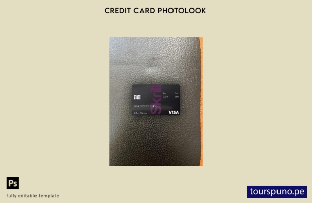 Plantilla de tarjeta de débito Skrill Visa lista para imprimir en formato PSD, p