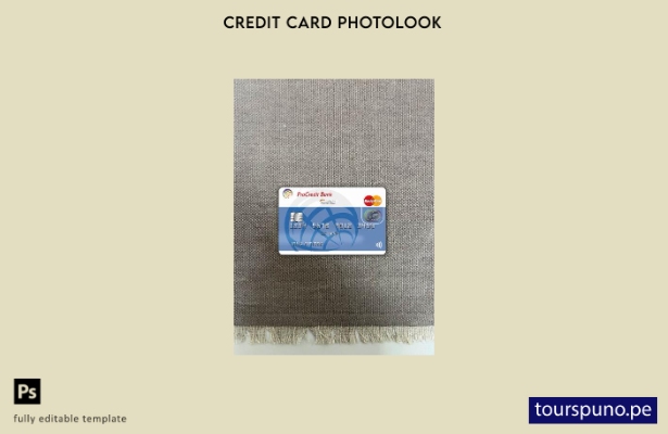 listo para imprimir Alemania ProCredit Bank MasterCard plantilla frontal de aspe