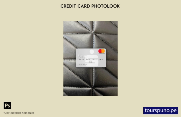 listo para imprimir Alemania Sparkasse MasterCard plantilla frontal photolook