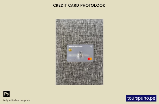 listo para imprimir Angola Banco Prestigio, S.A. plantilla frontal de mastercard