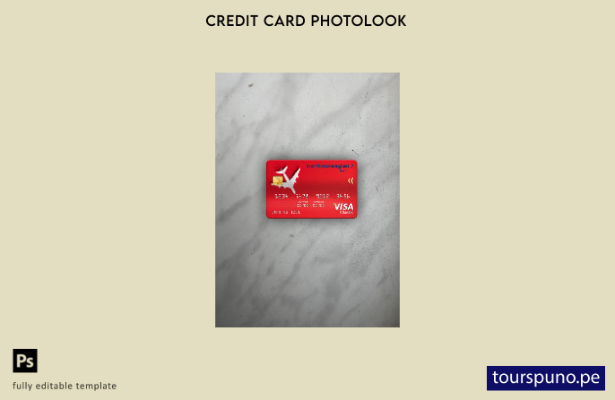 listo para imprimir Plantilla frontal de aspecto fotográfico de tarjeta clási 41