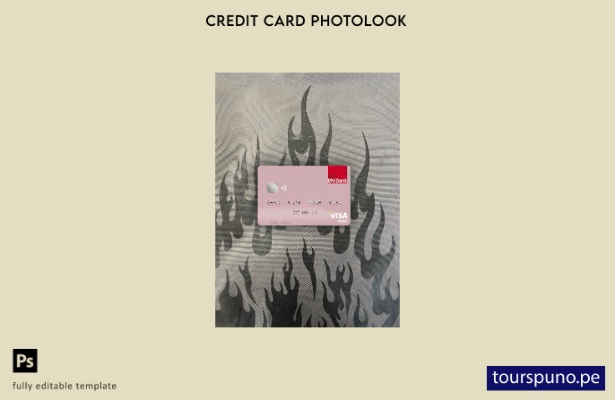 listo para imprimir Plantilla frontal de aspecto fotográfico de tarjeta de d 171