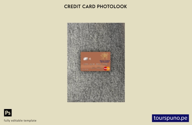 listo para imprimir Santo Tomé y Príncipe Banco Ecuador mastercard photolook pla