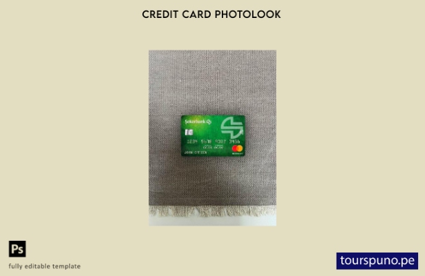 listo para imprimir Turquía Sekerbank mastercard photolook plantilla frontal