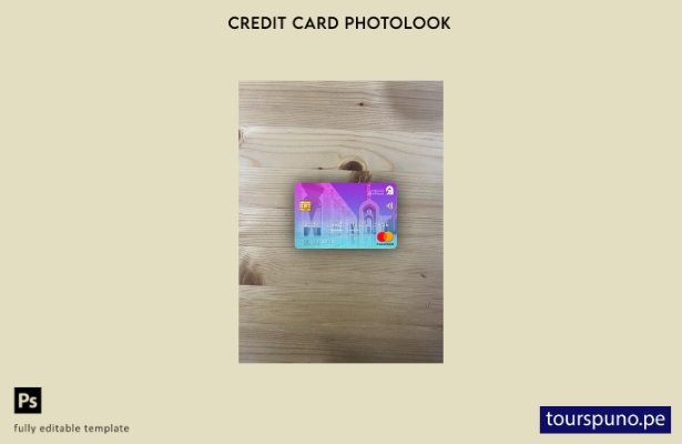 listo para imprimir plantilla frontal de Oman Bank Nizwa mastercard photolook