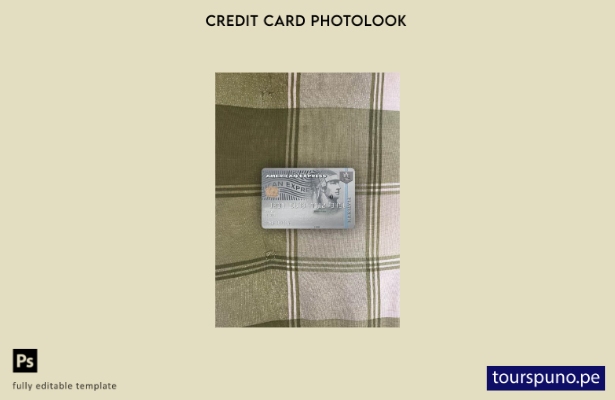 listo para imprimir plantilla frontal de apariencia fotográfica de tarjeta pla 6