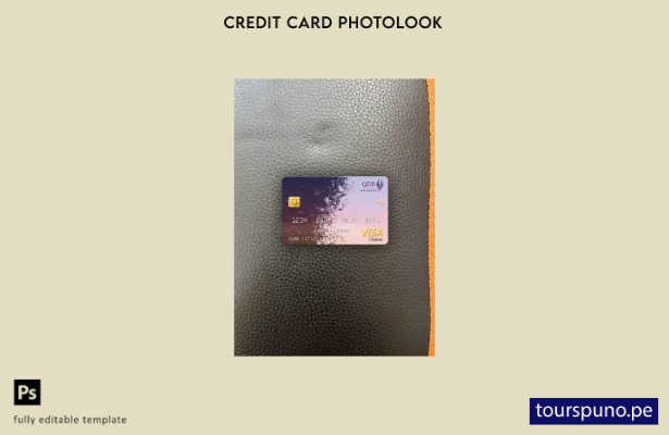 listo para imprimir plantilla frontal de aspecto fotográfico de tarjeta clási 47