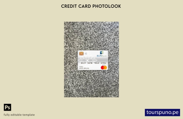 listo para imprimir plantilla frontal de aspecto fotográfico de tarjeta de dé 19