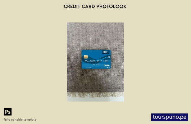 listo para imprimir plantilla frontal de aspecto fotográfico de tarjeta de d 111