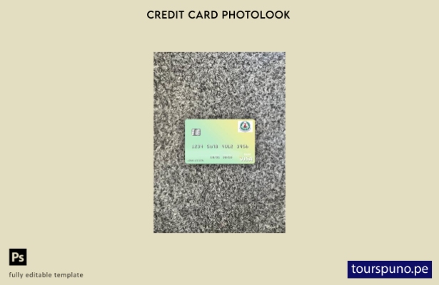 listo para imprimir plantilla frontal de aspecto fotográfico de tarjeta de d 224