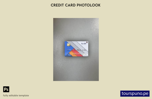 listo para imprimir plantilla frontal de aspecto fotográfico de tarjeta de d 239