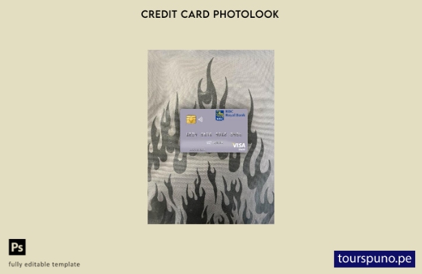 listo para imprimir plantilla frontal de aspecto fotográfico de tarjeta de d 244