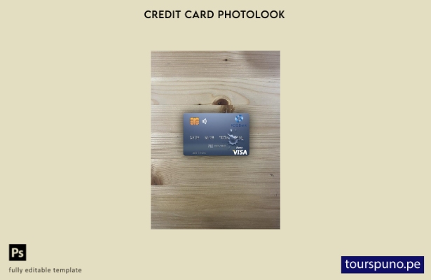 listo para imprimir plantilla frontal de aspecto fotográfico de tarjeta de d 260