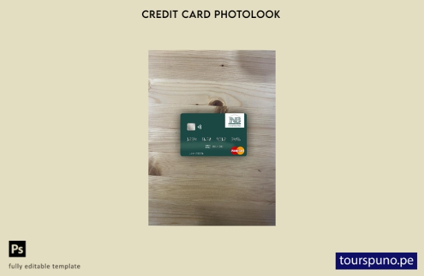 listo para imprimir plantilla frontal de aspecto fotográfico de tarjeta maste 10