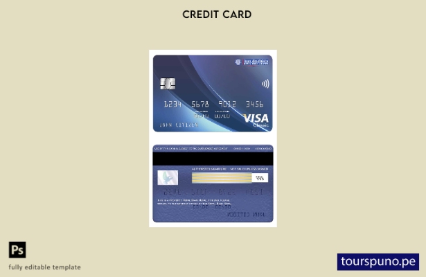 lista para imprimir plantilla de tarjeta clásica de visa de Nepal del Banco de N