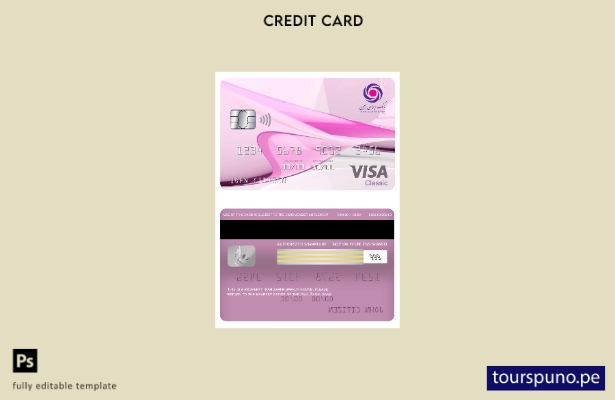 lista para imprimir plantilla de tarjeta clásica visa Irán Zamin Bank