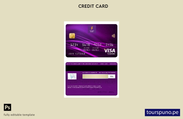 lista para imprimir plantilla de tarjeta clásica visa Nigeria Polaris Bank