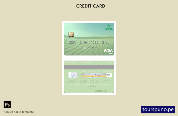 lista para imprimir plantilla de tarjeta de débito visa Mauritania Chinguitty Ba