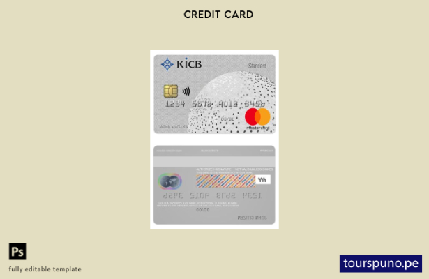 lista para imprimir plantilla de tarjeta maestra estándar de Kirguistán KICB Ban