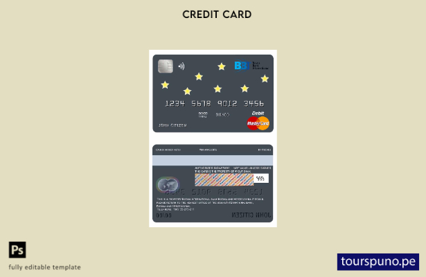 lista para imprimir plantilla de tarjeta mastercard de Bosnia y Herzegovina Bosn
