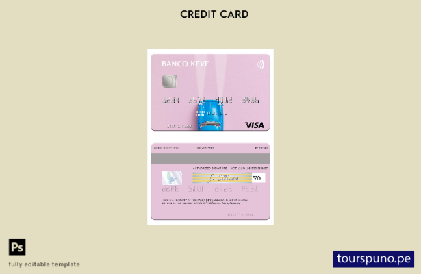 lista para imprimir plantilla de tarjeta visa Angola Banco Keve