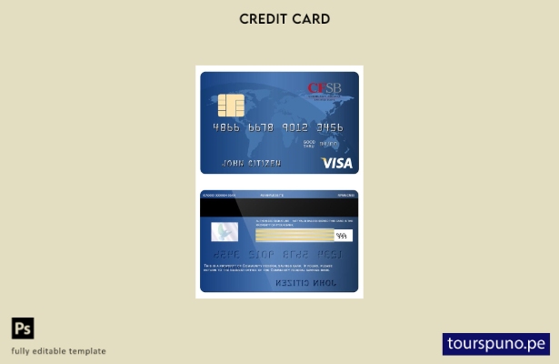 lista para imprimir plantilla de tarjeta visa de caja de ahorros federal comunit