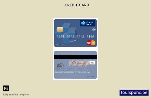 listo para imprimir plantilla de mastercard de Liberia Global Bank Liberia