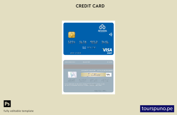 listo para imprimir plantilla de tarjeta de débito visa India Indian Overseas Ba