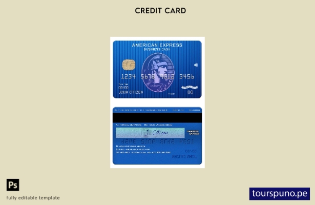 listo para imprimir plantilla de tarjeta de efectivo comercial amex de Springsid