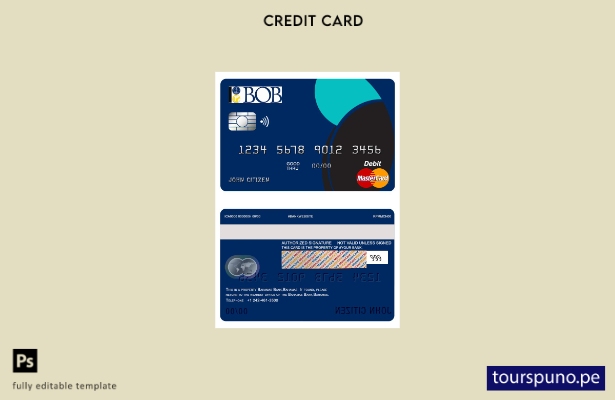 listo para imprimir plantilla de tarjeta maestra del banco de las bahamas