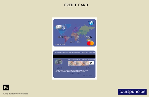 listo para imprimir plantilla de tarjeta mastercard de Argelia Banque Extérieure