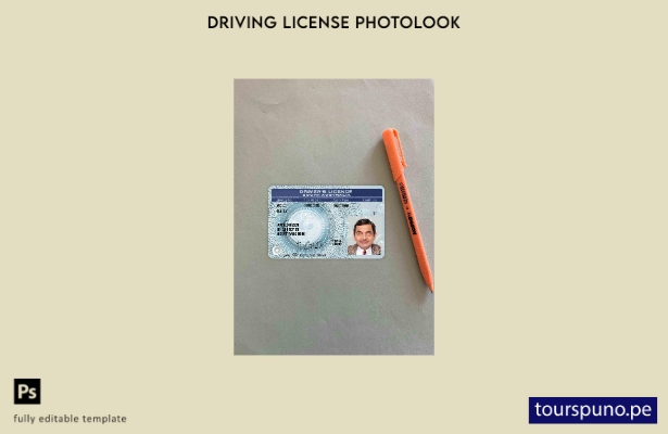 Plantilla FRONTAL de aspecto fotográfico DL de Australia del Sur lista para impr