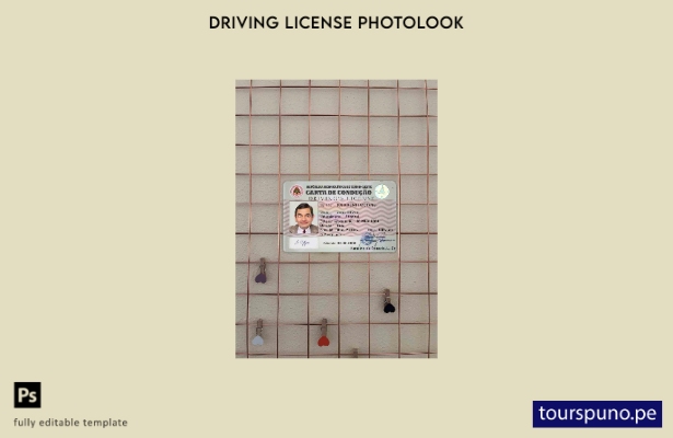 listo para imprimir plantilla FRONTAL de aspecto fotográfico DL de Timor Leste