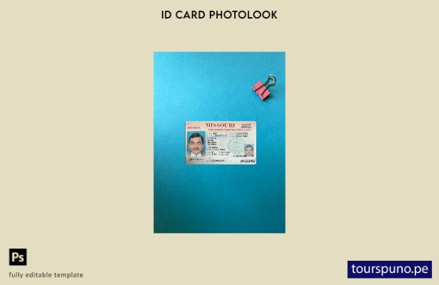 listo para imprimir plantilla frontal de apariencia fotográfica de tarjeta de  3