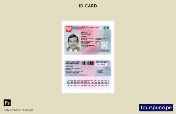 listo para imprimir la plantilla de versión actual del documento de identidad  1