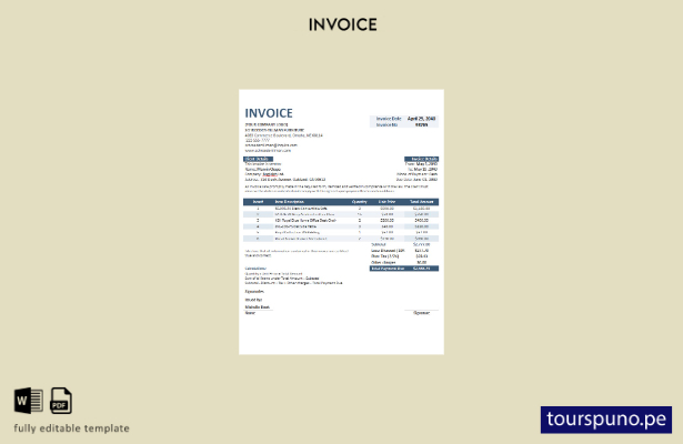 Plantilla de inicio de financiación de facturas gratuita lista para imprimir