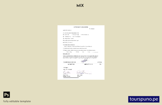 listo para imprimir Plantilla de formulario de solicitud Conozca a su cliente (K