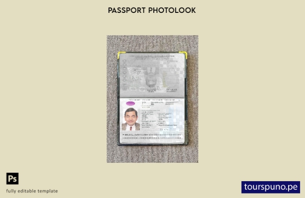 listo para imprimir la versión del pasaporte belga (presente) plantilla de aspec