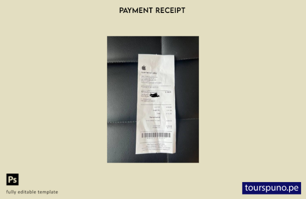lista para imprimir la plantilla de cheque de pago de la empresa Apple