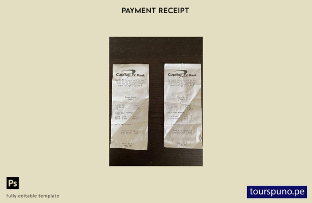 lista para imprimir plantilla de cheque de pago de USA Capital one