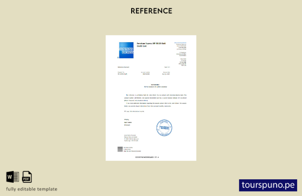 lista para imprimir Plantilla de referencia de tarjeta de crédito Canada America