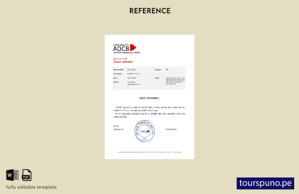 lista para imprimir plantilla de referencia ADCB de los EAU