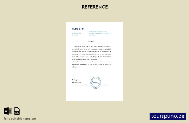 lista para imprimir plantilla de referencia de Australia Hume