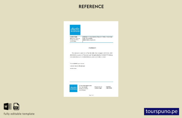 lista para imprimir plantilla de referencia de cierre de EE. UU. Charles Schwab